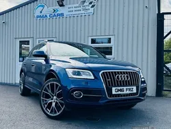 Blue Used 2016 Audi Q5 S-line plus SUV | £14,450 (Fair price)