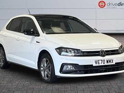 White Used 2021 VW Polo R-line Hatchback | £14,100 (Fair price)