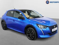 Blue Used 2023 Peugeot e-208 GTi Hatchback | £14,599 (Fair price)