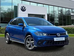 Blue Used 2022 VW Polo R-line Hatchback | £17,456 (Fair price)