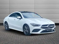 White Used 2022 Mercedes CLA180 AMG Line Premium Plus Sedan | £24,550 (Fair price)