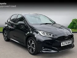 Black Used 2024 Toyota Yaris Hybrid Design Hatchback | £19,943 (Good price)