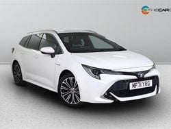 White Used 2021 Toyota Corolla Sport Estate | £19,975 (A bit pricey)
