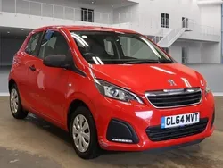 Red Used 2015 Peugeot 108 Access Hatchback | £3,795 (Fair price)