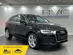 Black Used 2015 Audi Q3 S-line plus SUV | £10,994 (Fair price)