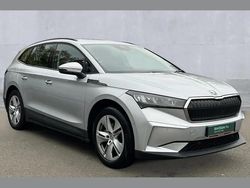 Brilliant silver metallic Used 2022 Skoda Enyaq iV ecoSuite SUV | £18,990 (Fair price)