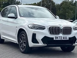 White Used 2022 BMW X3 M Sport SUV | £31,599 (Fair price)