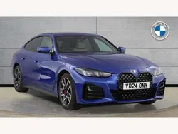 Blue Used 2024 BMW 420 M Sport Coupe | £37,495 (Fair price)