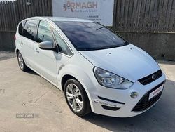 White Used 2015 Ford S-MAX Titanium MPV | £5,495