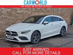 White Used 2021 Mercedes CLA250 Shooting Brake AMG line Estate | £14,990