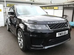 Black Used 2019 Land Rover Range Rover Sport HSE SUV | £21,995 (A bit pricey)