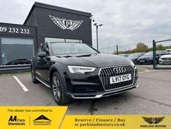 Black Used 2017 Audi A4 Allroad Advanced Estate | £10,663 (Super price)