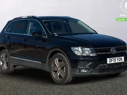 Black Used 2019 VW Tiguan Match SUV | £18,099 (Fair price)