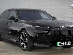 Black Used 2023 BMW i7 M Sport Sedan | £67,795 (Fair price)