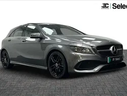 Grey Used 2017 Mercedes A160 AMG line Hatchback | £11,500 (Fair price)