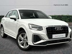 White Used 2022 Audi Q2 S-Line SUV | £18,985 (A bit pricey)