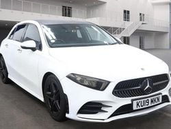 White Used 2019 Mercedes A180 AMG Line Premium Hatchback | £11,995 (Fair price)