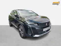 Black Used 2022 Peugeot 3008 Allure SUV | £17,295 (Good price)