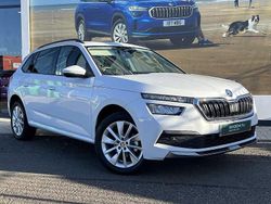 Moon white metallic Used 2023 Skoda Kamiq SE Drive SUV | £16,890 (Fair price)