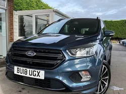 Blue Used 2018 Ford Kuga ST-Line SUV | £14,295 (A bit pricey)