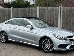 Silver Used 2015 Mercedes E250 AMG line Coupe | £9,297 (Fair price)