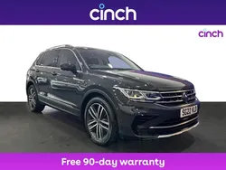 Grey Used 2022 VW Tiguan Elegance SUV | £23,799 (Fair price)