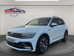 White Used 2017 VW Tiguan R-line SUV | £16,995 (Fair price)