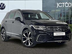 Black Used 2022 VW Tiguan R-line SUV | £26,004 (Fair price)