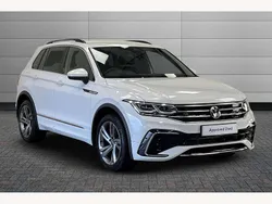 White Used 2023 VW Tiguan R-line Edition SUV | £26,490 (Fair price)