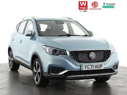 Blue Used 2021 MG ZS Exclusive Sedan | £11,199 (Fair price)