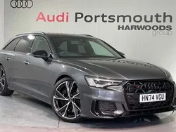 Grey Used 2024 Audi S6 Black Edition Estate | £63,890 (Expensive)