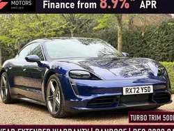 Used 2022 Porsche Taycan Sedan | £64,490 (A bit pricey)
