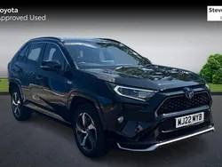 Black Used 2022 Toyota RAV4 Hybrid Design SUV | £29,154 (Fair price)