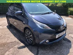 Blue Used 2017 Toyota Aygo x-style Hatchback | £5,499 (Fair price)