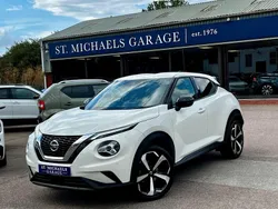White Used 2021 Nissan Juke Tekna SUV | £15,995 (Fair price)