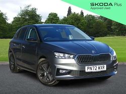 Graphite grey metallic black magic pearl effect Used 2022 Skoda Fabia Colour Edition Hatchback | £13,895 (Fair price)