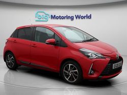 Red Used 2020 Toyota Yaris Hatchback | £9,800 (Fair price)