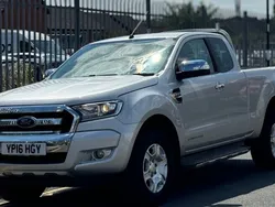 Silver Used 2016 Ford Ranger Limited Pickup | £6,495