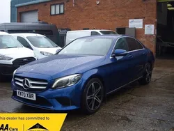 Blue Used 2020 Mercedes C200 Sedan | £15,495 (Super price)