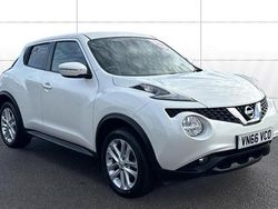 White Used 2016 Nissan Juke N-Connecta SUV | £5,583 (Fair price)