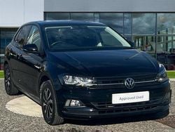 Deep black pearl Used 2021 VW Polo Edition Hatchback | £17,034 (Fair price)