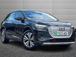 Black Used 2023 Audi Q4 e-tron Sport SUV | £28,595 (Fair price)