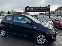 Black Used 2014 Kia Picanto 2 Hatchback | £2,290 (Fair price)