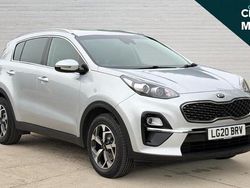 Silver Used 2020 Kia Sportage 2 SUV | £10,697 (Good price)