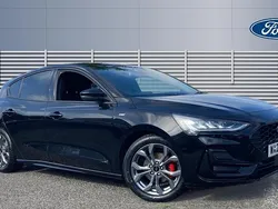 Black Used 2024 Ford Focus ST-Line Hatchback | £17,399 (Fair price)