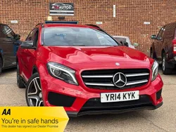Red Used 2014 Mercedes GLA200 AMG line SUV | £9,250 (Fair price)