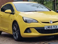 Yellow Used 2015 Vauxhall Astra GTC Edition Hatchback | £6,195 (Fair price)