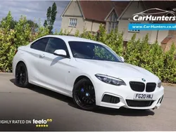 White Used 2020 BMW 218 M Sport Coupe | £14,295 (Fair price)