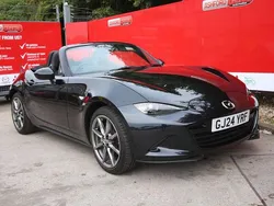 Black Used 2024 Mazda MX5 Exclusive-Line Cabriolet | £24,295 (Fair price)