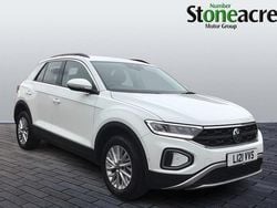 White Used 2022 VW T-Roc Life SUV | £17,091 (Good price)